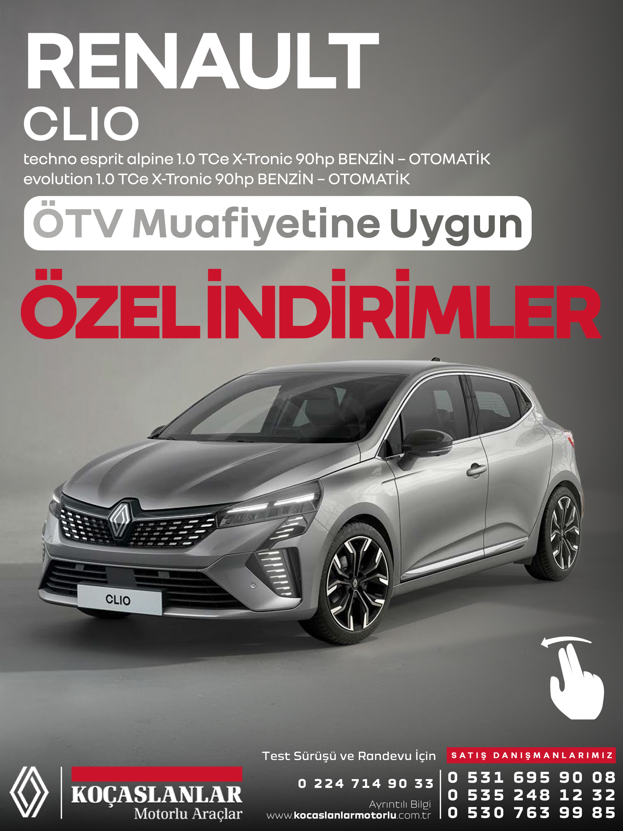  ÖTV Muafiyetine Uygun Clio